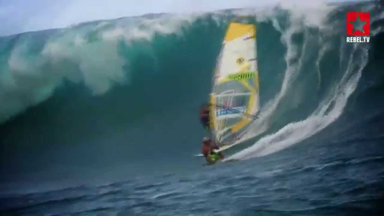 Big Wave Windsurfing & Kitesurfing in Tahiti YouTube