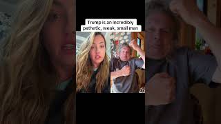 Trump is an incredibly pathetic, weak, small man
