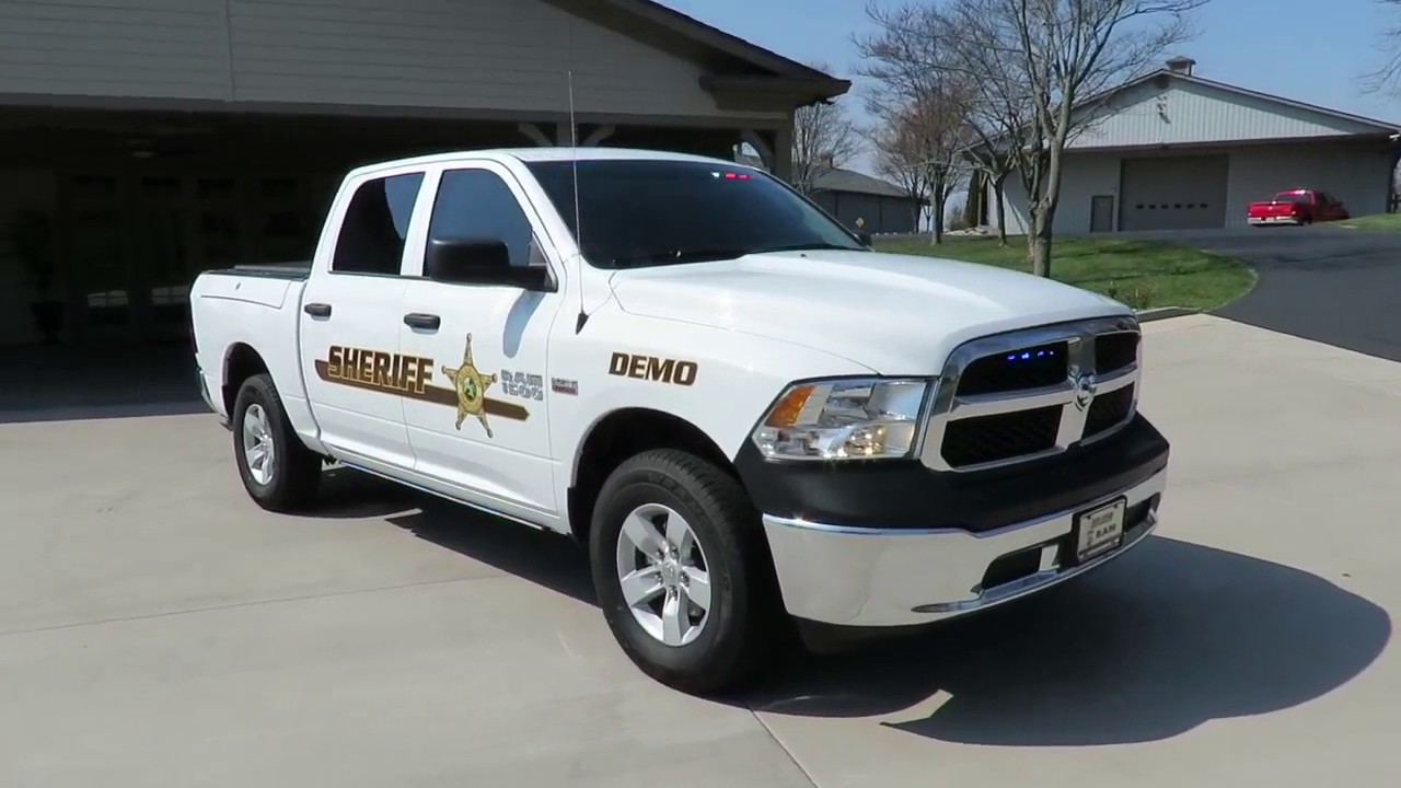 2017 Ram Demo John Jones Police Pursuit Vehicles YouTube