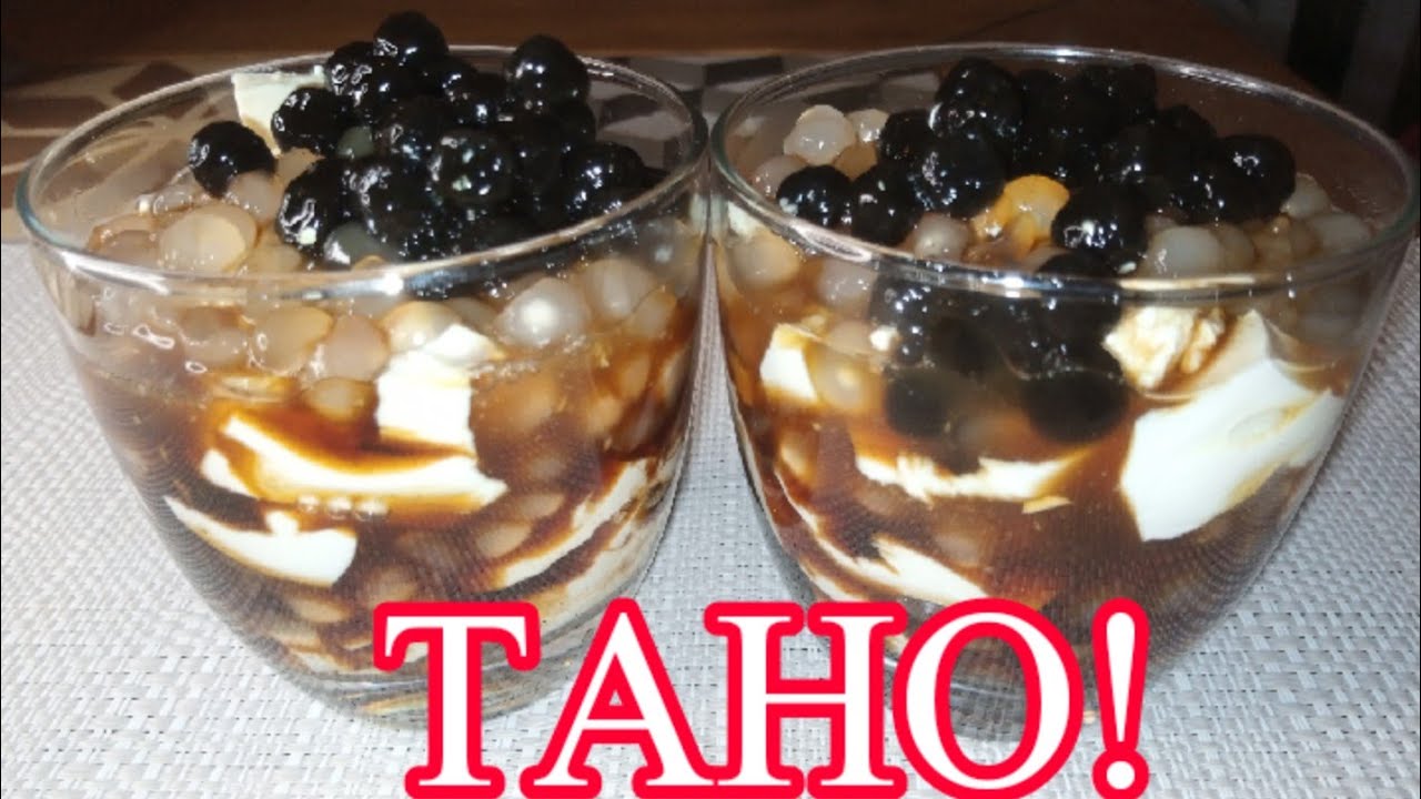 Home Made Taho l Taho Using Soft Tofu l Taho Recipe YouTube