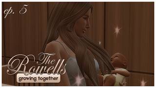 ep O5┊big things are happening 👶 | the sims 4 | the rowells: growing together💕
