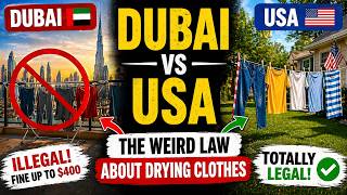 Why Some Americans Dry Clothes Outside but UAE Residents Do Not!