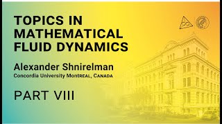 Alexander Shnirelman - Topics in Mathematical Fluid Dynamics / Part 8