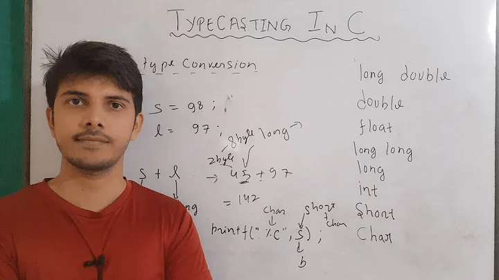 typecasting in c programming | type conversion in c | implicit and explicit type conversions