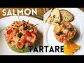 How to make Salmon Tartare - 2 Way! Avocado and Orange - Quick and Easy Recipe