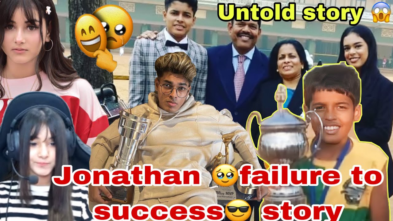 Jonathan untold story 🥹 failure to success ️😎story JONATHANGAMINGYT