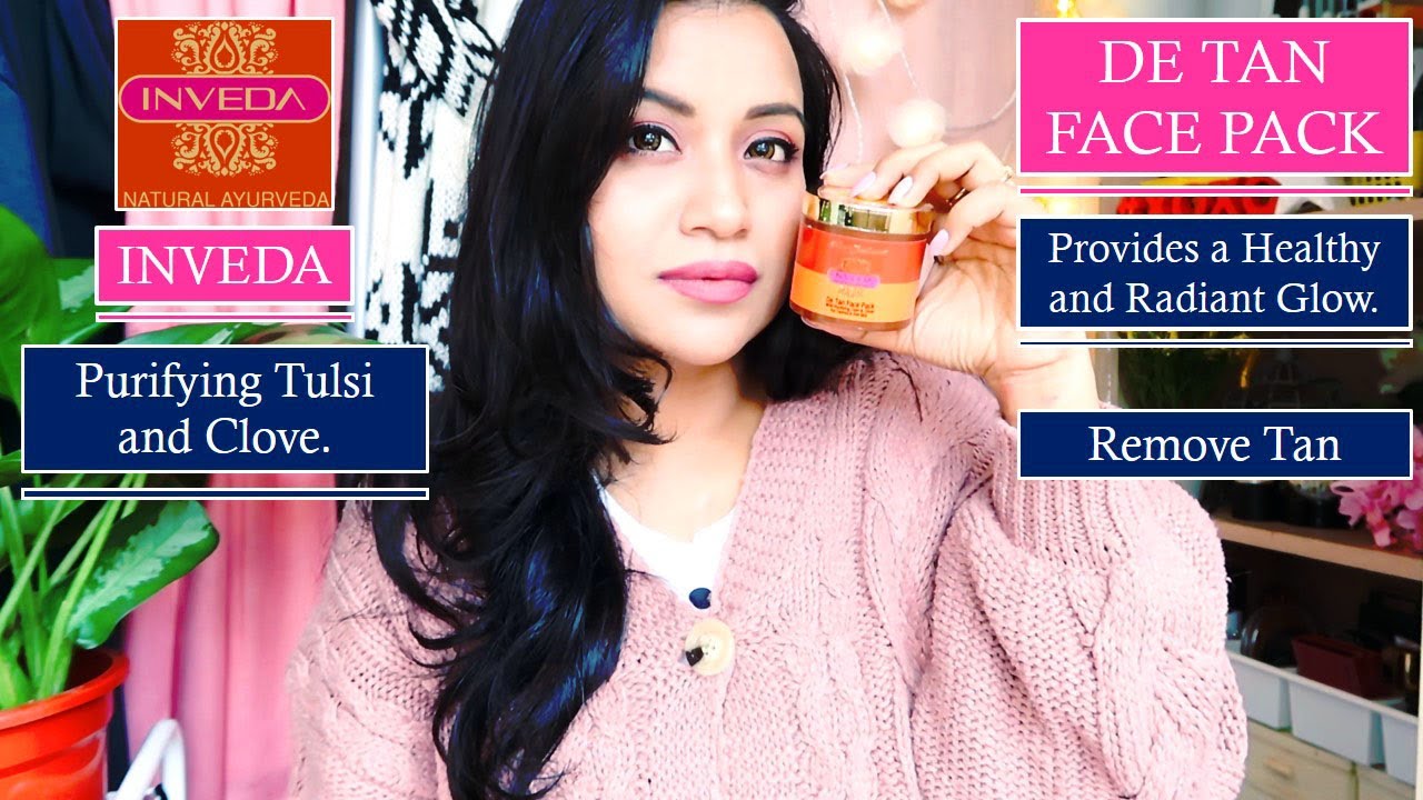 INVEDA  De Tan Pack Review | Removes Tan & Provides a Healthy And Radiant Glow | Indian Youtuber