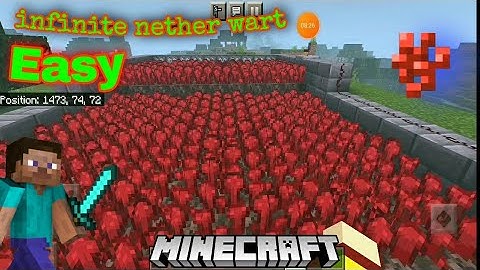 SIMPLY 1.16 NETHER WART FARM TUTORIAL in Minecraft Bedrock (MCPE/Xbox/PS4/Nintendo Switch/Windows10)