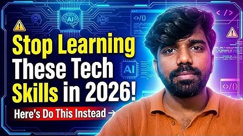 These Tech Skills Are DEAD in 2026 ⚠️ | Learn THIS Instead!