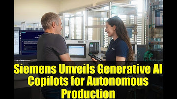 Siemens Unveils Generative AI Copilots for Autonomous Production | SPS 2025