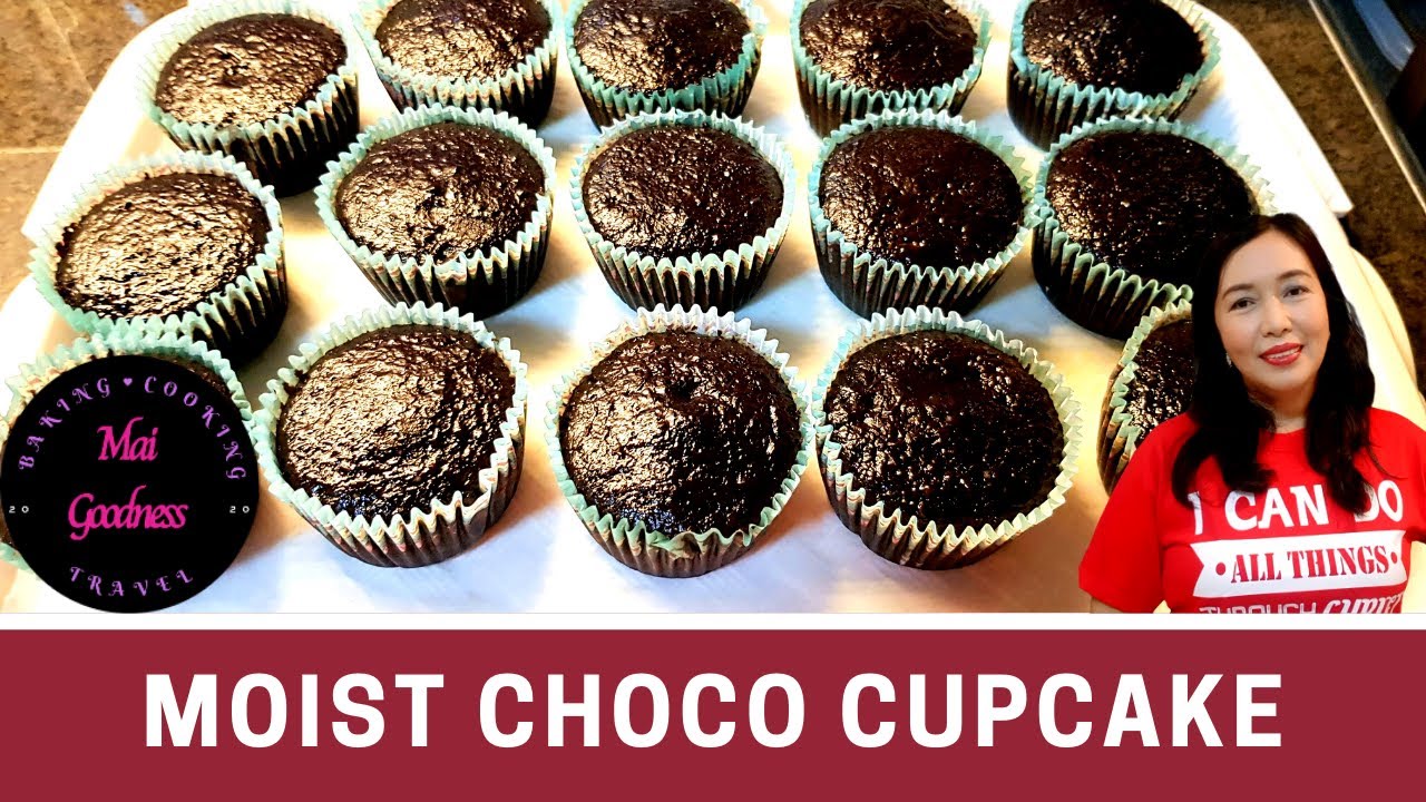 Moist Chocolate Cupcake by Mai Goodness | Moist Choco Loaf or Cake | For Home Baking Business