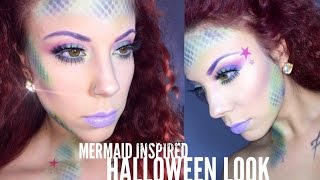Mermaid Makeup Halloween Look