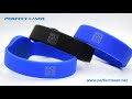 UV Laser Marking Machine  Marks the QR Code on the Silicone Bracelet Working Video(PE-UV-3W)