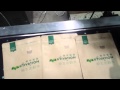 Inkjetprint  u2 pro on glossy paper pouches on paging machine