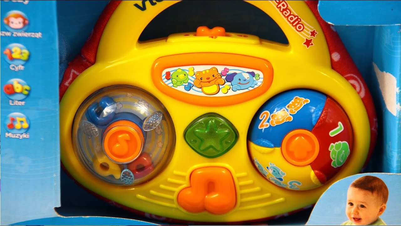 VTECH RADIO RADYJKO ZÓŁTE (M2462) 