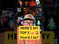HERE’S MY TOP 5 🍿 🚨How’d I do?