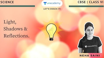 Chapter 11 |  Science | Light, Shadows & Reflections | Class 6 | Neha Saini | Unacademy Class 6