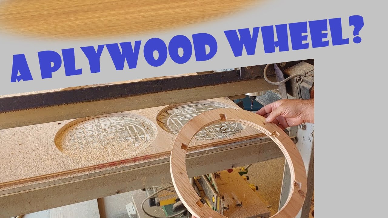 Can you make a wheel out of plywood with a CNC? YouTube