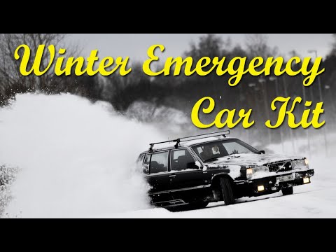 LIST for Winter Car Emergency Kit 