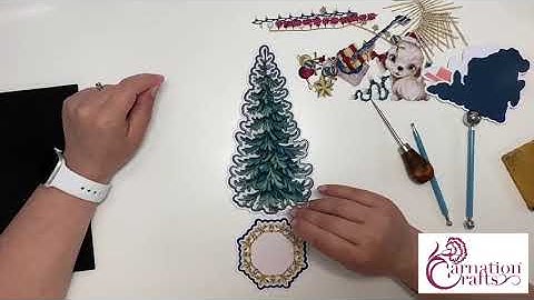 Carnation Crafts Splendid Spruce/ Hanging Bauble 18.06.2021 Around The Tree