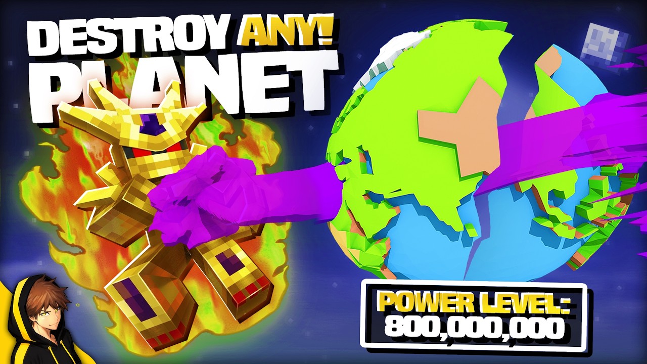 I Added DBZ PLANET CONQUERING / DESTUCTION to Minecraft!? | Dragon Block Noea - Beta