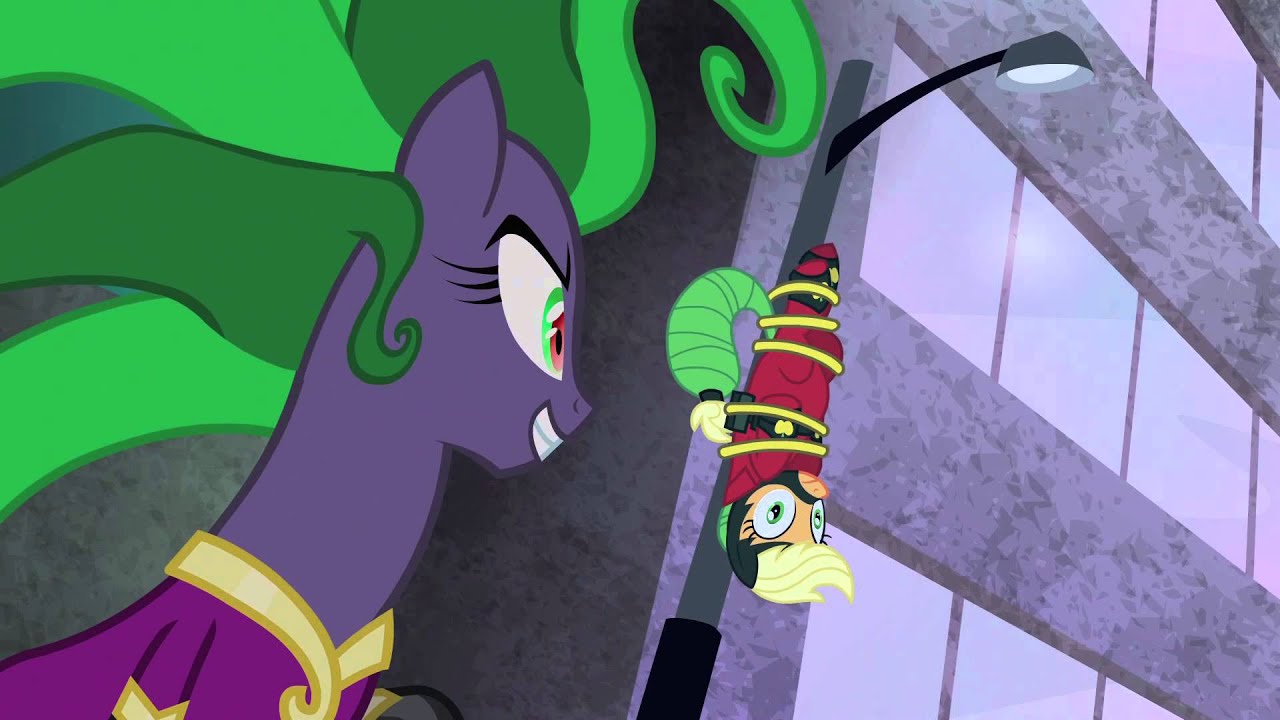 The Mane-iac (noticing tied up Mistress Mare-velous 