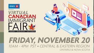 Canadian Immigrant Virtual Fair for Central & Atlantic Canada