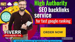 I will 300 SEO backlinks white hat manual link building service for google top ranking