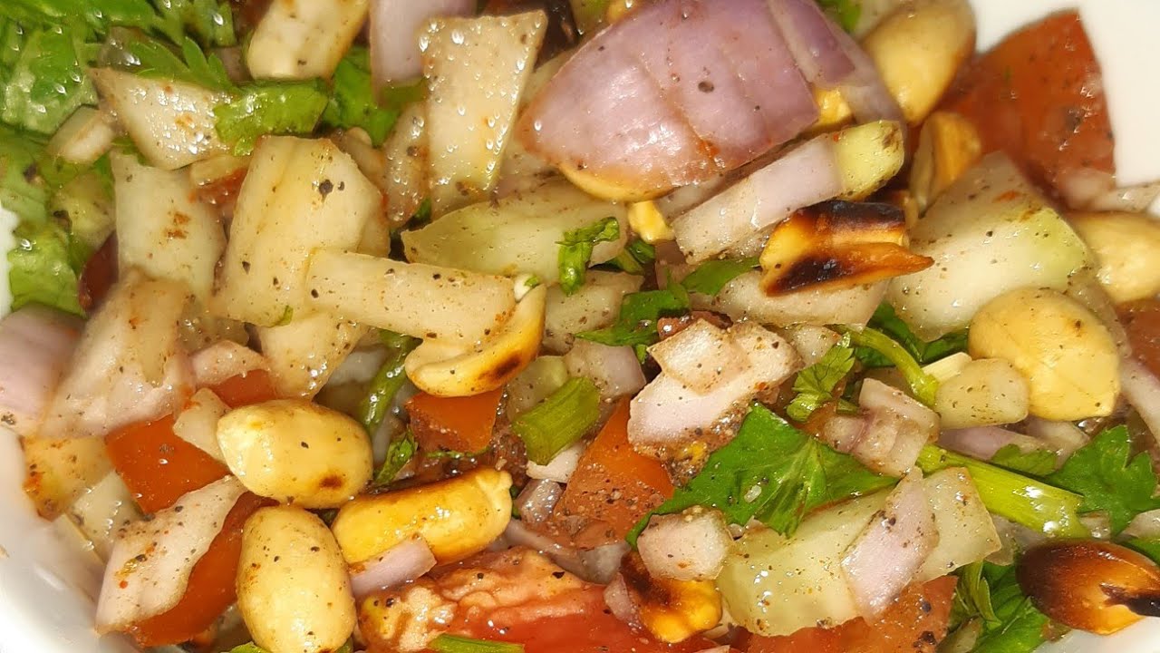 peanut chaat recipe YouTube