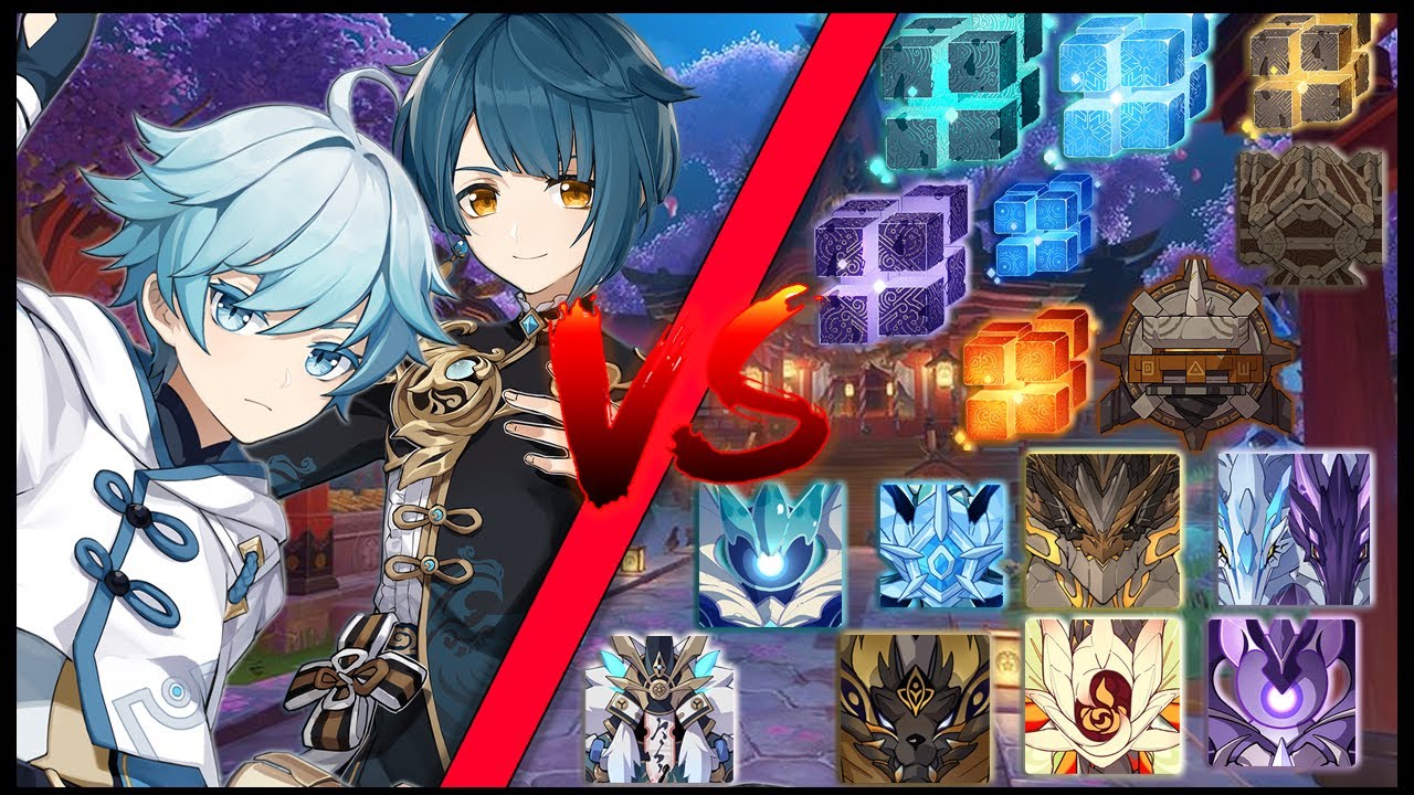 XingYun Coop Against All World Bosses In The Game - Genshin Impact