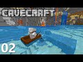 PRZYPADKIEM ZNALAZŁEM TWIERDZĘ W PODZIEMNYM ŚWIECIE! - CaveCraft - [1] (Minecraft 1.17 )
