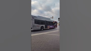 VIA BUS ROUTES 46 commercial to Gillette unit #658 /76 W Commerce to kel/lac unit #610 NW CROSSING