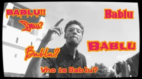 Shreader - Bablu freestyle