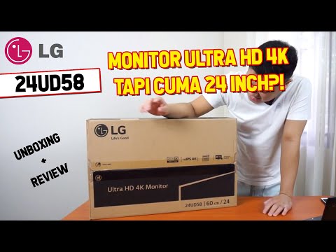 LG 24UD58 | 24 inch + 4K = INDAHNYA KETERLALUAN....