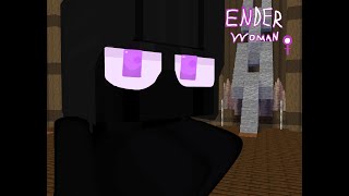 Criei A Enderwoman Retornada Mas Esqueci Que Os Endermans Não Brilham No Escuro E Ela Ainda Não ...