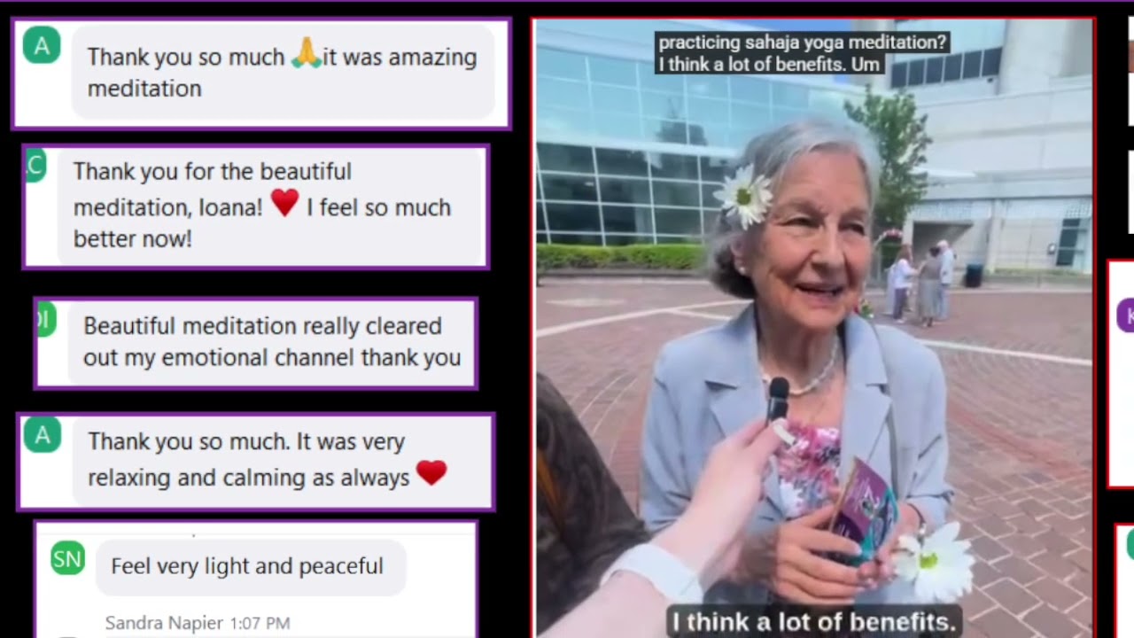 Послушайте их! Как они восстанавливают силы во время обеда с помощью онлайн-медитации! 