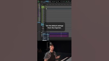 Import AAF Files in Pro Tools  #sounddesign #audiotip #protools