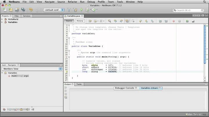Variables, Declarations, Names, and Coding Conventions