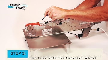 PANASONIC CM FULL REEL TAPE LOADING