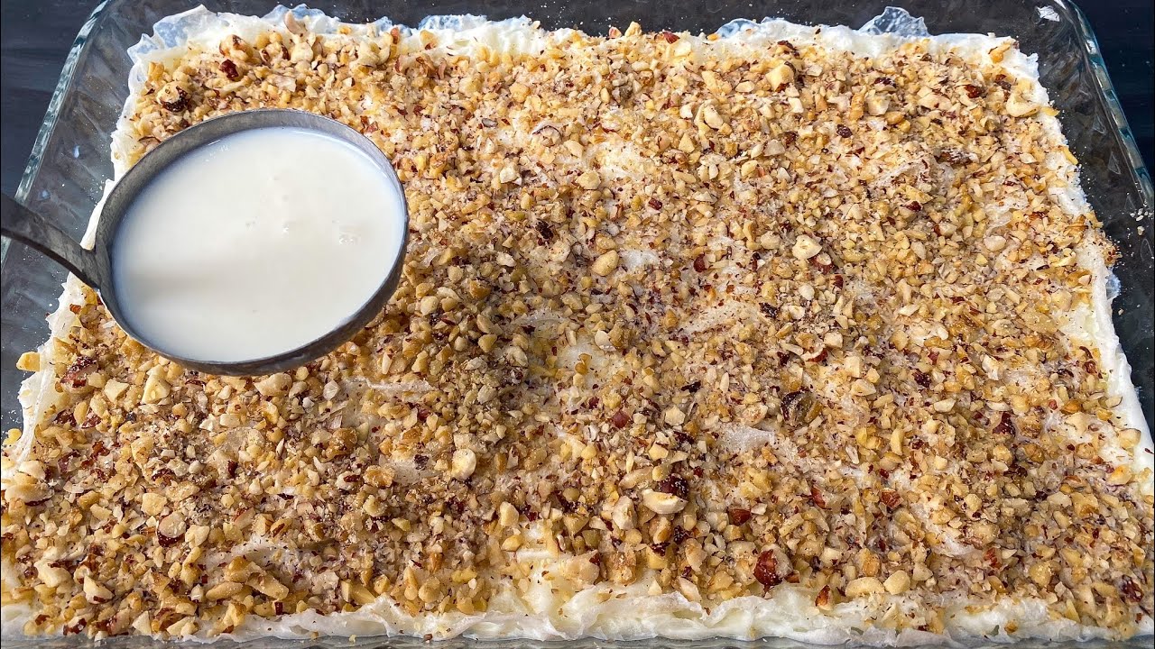 GÜLLAÇ YAPRAKLARINDAN SOĞUK BAKLAVA TARİFİ