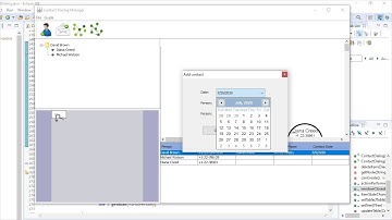 Contact Tracing Manager Application in Java Swing - Part II