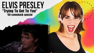Elvis Presley - "Trying to Get to You" '68 Comeback Special REACTION!