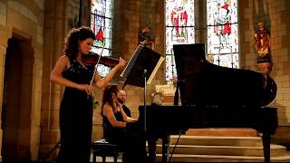 CAMILLE SAINT- SAËNS - Violin Sonata No. 1  Op. 75 - Les Musicales de Louvergny 2015