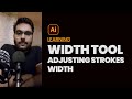 How to use Width Tool in Adobe Illustrator -  [ Full Course for Beginners - Urdu / Hindi]