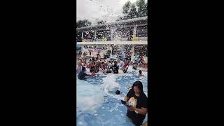 Foam Party At Silverconcha Wave Pool