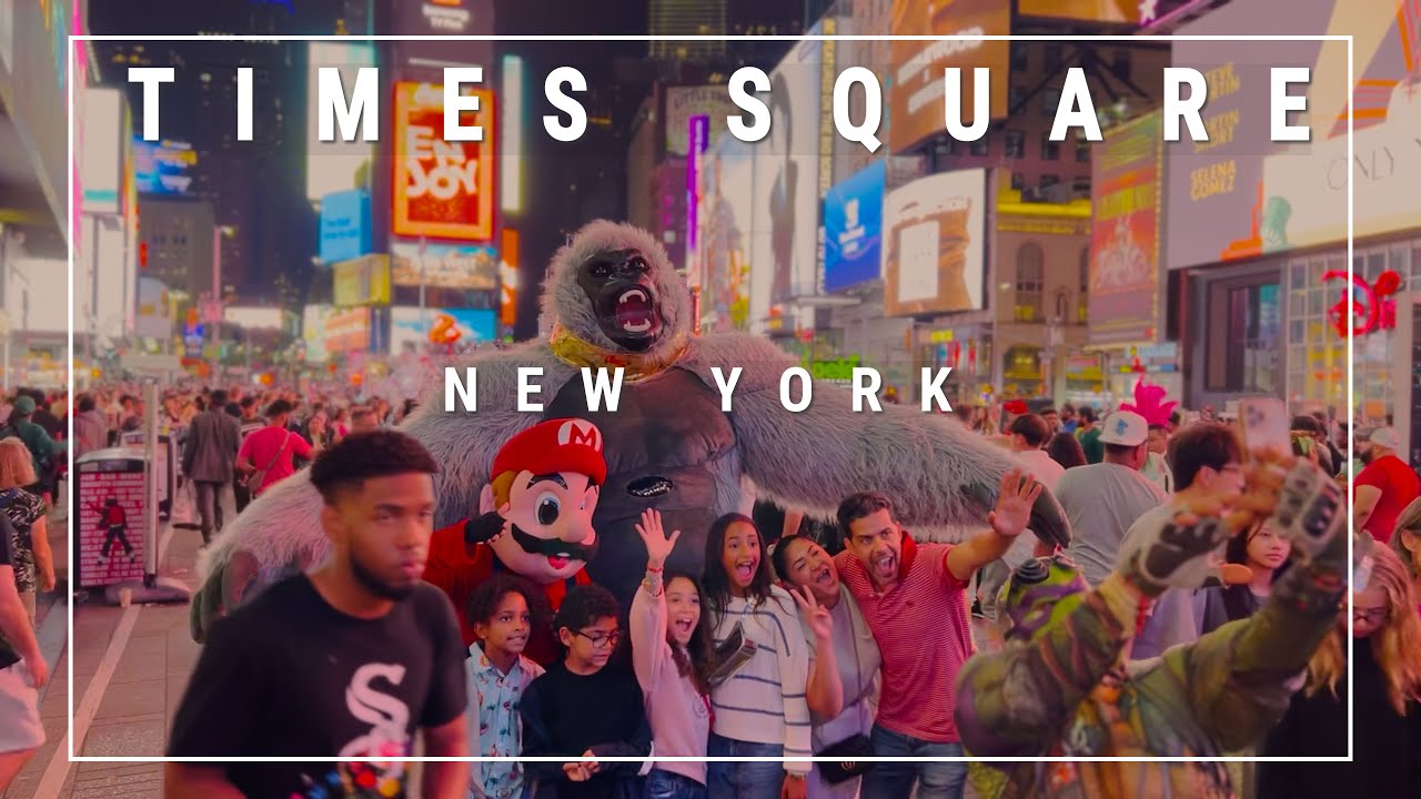 [4K] 🇺🇸 Times Square, New York City Walking Tour 2025