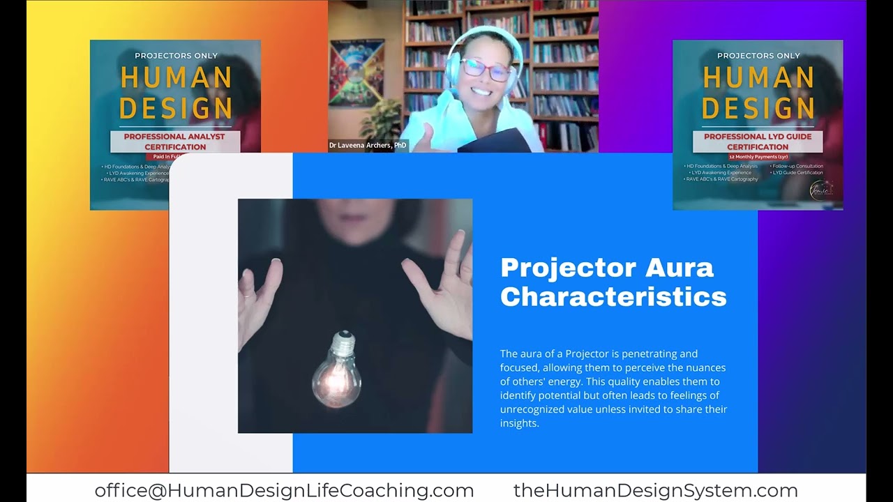 Unlocking Success for Human Design Projectors - Professional Invitation