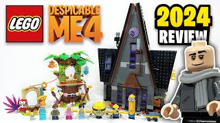 LEGO Despicable Me 4 Minions and Gru’s Family Mansion (75583)  2024 Set Review
