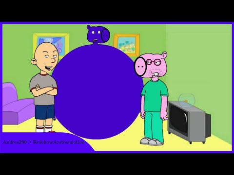 Classic Caillou Turns George Pig Into a Blueberry/Grounded