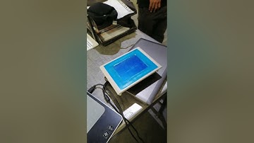 Backup of Siemens HMI using Pro Save software and Simens Adapter.